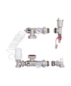 Смесительная группа Thermo Alliance Standart 1'' без байпаса SF006W25, фото  | SNABZHENIE.com.ua