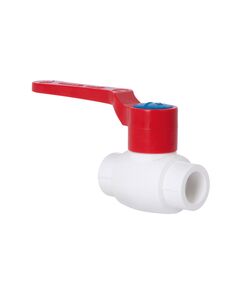 Кран шаровой Blue Ocean "Белый" 20, фото  | SNABZHENIE.com.ua