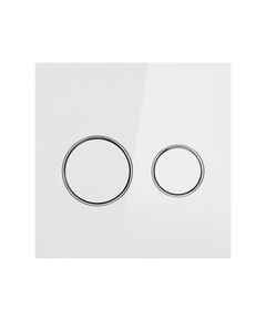 Панель змиву Qtap Nest Uni QT0211P01V1176W біла для унітазу, фото  | SNABZHENIE.com.ua