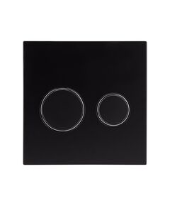 Панель змиву Qtap Nest Uni QT0211P01V1178MB чорна для унітаза, фото  | SNABZHENIE.com.ua