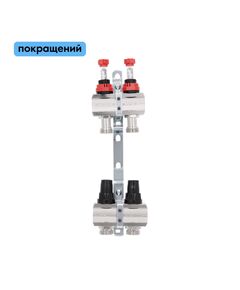 Коллектор с расходомерами SD Forte 1" 2 выхода SF001W2, фото  | SNABZHENIE.com.ua