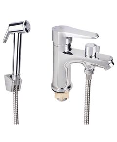 Смеситель Lidz CRM 14 34 001FB для раковины с душевой лейкой, фото  | SNABZHENIE.com.ua