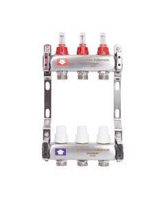 Колектор з витратомірами SD Plus, 1 3 виходи, фото  | SNABZHENIE.com.ua