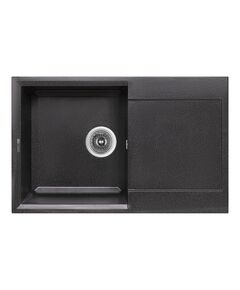 Кухонна мийка Lidz 790x495 мм, гранітна, сіра GRF-13, фото  | SNABZHENIE.com.ua