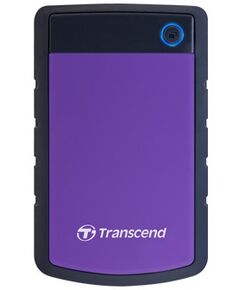Портативний жорсткий диск Transcend 4TB USB 3.1 StoreJet 25H3 Фіолетовий, фото  | SNABZHENIE.com.ua
