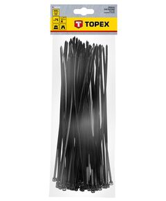 Хомуты TOPEX 4,8x300 мм, 75 шт., черные, фото  | SNABZHENIE.com.ua