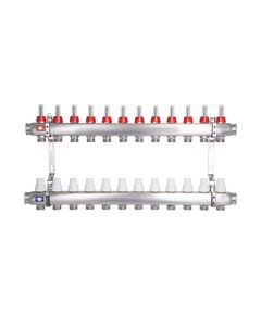 Колектор SD Plus 1 з 12 виходами та витратомірами, фото  | SNABZHENIE.com.ua