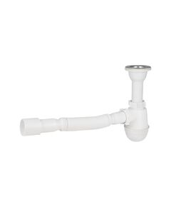 Сифон для раковини Lidz WHI 60 06 Y001 01, вихід 50 мм, фото  | SNABZHENIE.com.ua