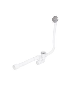 Сифон для ванни Lidz WHI 60 03 V002 02 з ревізією, вихід 50 мм, фото  | SNABZHENIE.com.ua