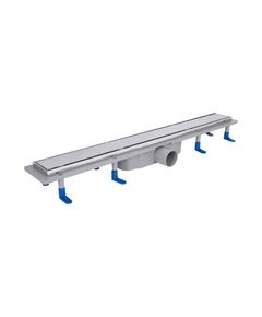 Трап Qtap Dry Tile 304-600 з сухим затвором під плитку 600 мм, фото  | SNABZHENIE.com.ua