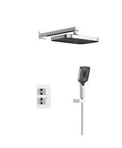 Термостатична душова система Qtap Aquarius 65T103NGC прихованого монтажу, фото  | SNABZHENIE.com.ua