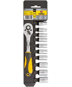 Набір змінних головок 1/4 (11 шт) CrV TOPEX 38D650, фото  | SNABZHENIE.com.ua