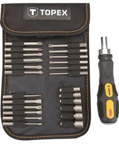 Набір насадок та змінних головок з тримачем, 26 шт. TOPEX 39D352, фото  | SNABZHENIE.com.ua