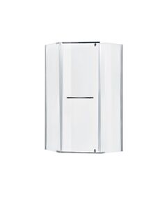 Душова кабіна Lidz Dozorca SC90x90, прозоре скло 6 мм, без піддону, фото  | SNABZHENIE.com.ua