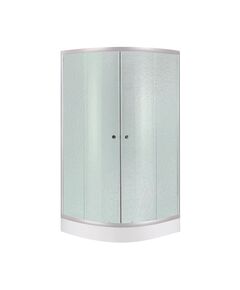 Набор Lidz: душевая кабина Latwa SC80x80, стекло Frost 4 мм, поддон Купала, фото  | SNABZHENIE.com.ua