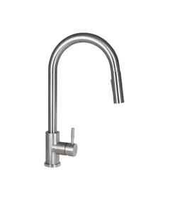 Смеситель для кухни Lidz Aria 04U-SFS с выдвижным изливом, фото  | SNABZHENIE.com.ua