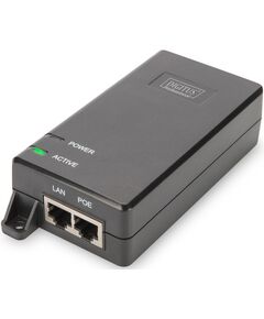 PoE-Інжектор DIGITUS PoE+ 802.3at, 10/100/1000 Mbps, Output max. 48V, 30W, фото  | SNABZHENIE.com.ua