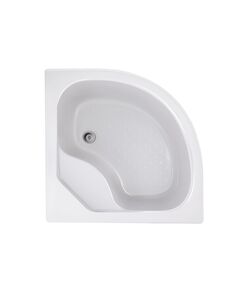 Душовий піддон KAPIELKA ST 90x90x41, півкруглий, з панеллю, 52 мм злив, фото  | SNABZHENIE.com.ua