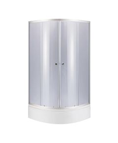 Душевая кабина Lidz Latwa SC90x90, полукруглая, стекло 4 мм + поддон 90x90, фото  | SNABZHENIE.com.ua