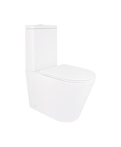 Унітаз-компакт Qtap Scorpio безободковий Ultra Quiet Soft-close QT14222125AUQW, фото  | SNABZHENIE.com.ua