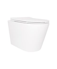 Унітаз підвісний Qtap Scorpio Ultra Quiet, сидіння Duroplast, 515x355 мм, білий, фото  | SNABZHENIE.com.ua