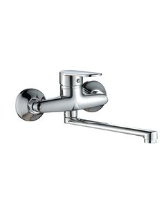 Змішувач для кухні Lidz Tani 009 настінний, хром, фото  | SNABZHENIE.com.ua