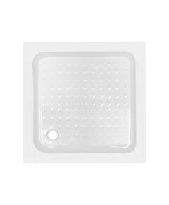 Душевой поддон Lidz KAPIELKA ST 80x80x14, низкий, слив 52 мм, квадратный, фото  | SNABZHENIE.com.ua