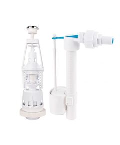 Комплект арматури з клапаном бічної подачі 1/2 Lidz (WHI) 60 02 K001 03, фото  | SNABZHENIE.com.ua