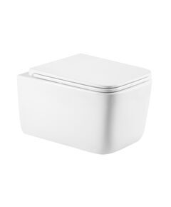 Унітаз підвісний Qtap Gemini безободковий з сидінням Soft-close, фото  | SNABZHENIE.com.ua