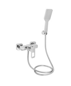Смеситель для душа Lidz Wawel 010 с гарнитуром, хром, фото  | SNABZHENIE.com.ua