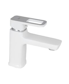 Смеситель для раковины Lidz Wawel 001 Белый, фото  | SNABZHENIE.com.ua