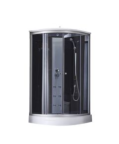 Гидробокс Lidz Tani SB90x90, стекло 4 мм, тонированный, низкий дизайн, фото  | SNABZHENIE.com.ua