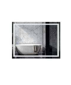 Зеркало Qtap Mideya 900х700 LED, Touch, антизапотівання, диммер QT2078NCF9070W, фото  | SNABZHENIE.com.ua