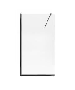 Душова перегородка Qtap Walk-In Standard BLM201.C8 100x190 см, скло 8 мм, фото  | SNABZHENIE.com.ua