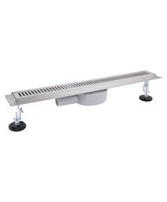 Линейный трап Qtap Scorpio FA600 из нержавеющей стали с сухим затвором, фото  | SNABZHENIE.com.ua