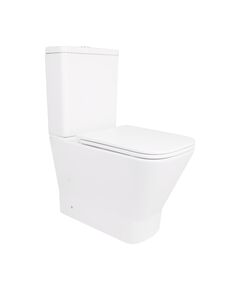 Унітаз-компакт Qtap Cardinal Ultra Quiet безободковий Soft-close QT04222168AUQ3W, фото  | SNABZHENIE.com.ua