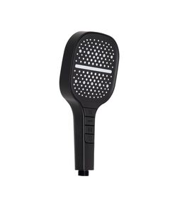 Лейка для ручного душу Qtap Rucni 130x130 мм Чорна Матовий, фото  | SNABZHENIE.com.ua