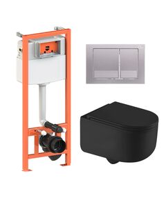 Комплект: Унитаз Qtap Taurus Ultra Quiet + инсталляция 4в1 Satin, фото  | SNABZHENIE.com.ua