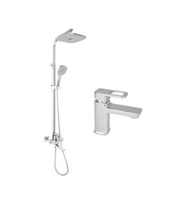 Набір змішувачів Wawel 001 та Wawel 1030 в хромованому виконанні, фото  | SNABZHENIE.com.ua