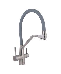 Смеситель для кухни Lidz Aria 020F3 с гибким изливом, фото  | SNABZHENIE.com.ua