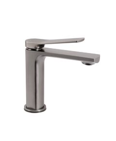 Змішувач для раковини Qtap Slavonice Gunmetal Black PVD QTSLA270GMB, фото  | SNABZHENIE.com.ua