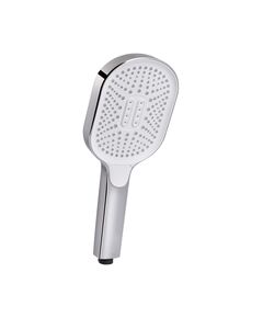 Лейка для ручного душа Qtap Rucni 140x110 мм, хромова, фото  | SNABZHENIE.com.ua