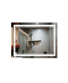 Зеркало Qtap Cardinal 1000х800 LED-підсвітка, антизапотівання, диммер, фото  | SNABZHENIE.com.ua