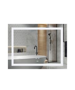 Дзеркало Lidz Kubis 1000x800 LED, Touch, антизапотівання, диммер LD78LF61410080, фото  | SNABZHENIE.com.ua