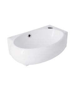 Раковина Qtap Leo 430x290x140 см, белая, фото  | SNABZHENIE.com.ua