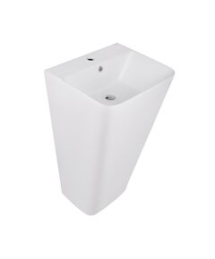 Раковина напольная моноблок Qtap Tern 440x380x830мм белая, фото  | SNABZHENIE.com.ua