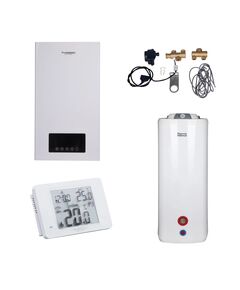 Набір: електрокотел, аквакомплект, комбінований водонагрівач, програматор, фото  | SNABZHENIE.com.ua
