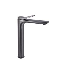 Смеситель Qtap Presto високий для раковини QTPRE269GRP45582 графітовий, фото  | SNABZHENIE.com.ua