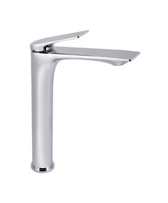 Смеситель для раковини Qtap Vlasta New високий, хром, фото  | SNABZHENIE.com.ua