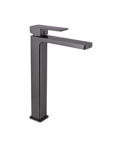 Змішувач для раковини Qtap Gemini високий Gunmetal Black PVD QTGEM269GMB45680, фото  | SNABZHENIE.com.ua